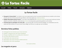 Tablet Screenshot of latortuefacile.fr